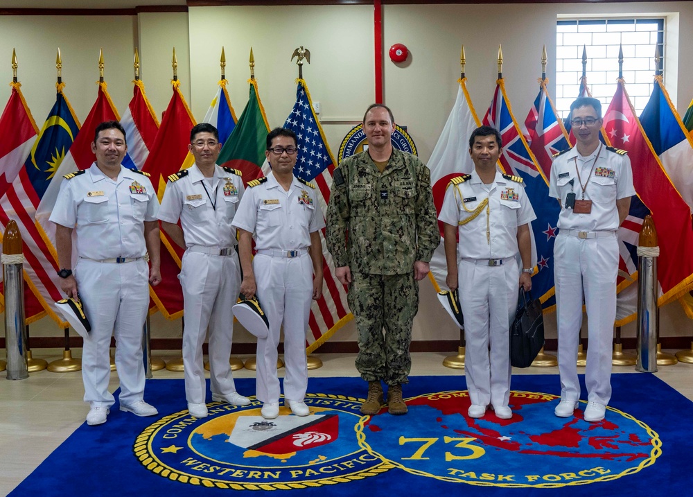 JMSDF Visits COMLOG WESTPAC