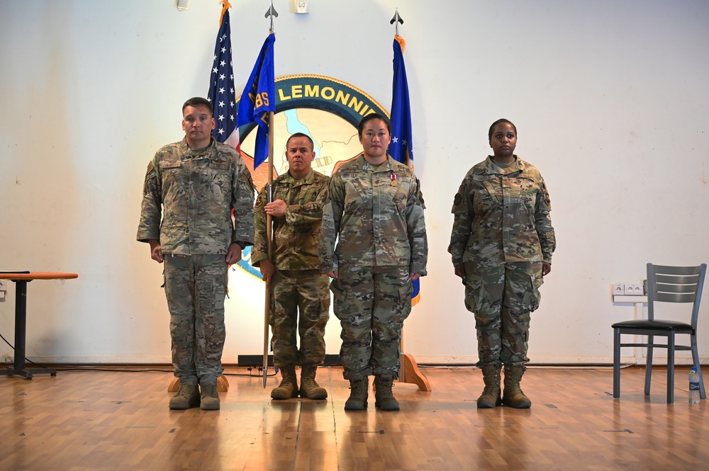 726th Expeditionary Air Base Squadron welcomes new commander