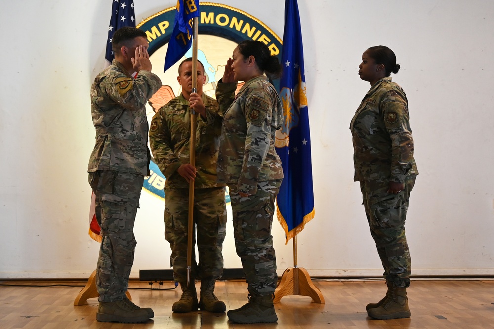 726th Expeditionary Air Base Squadron welcomes new commander