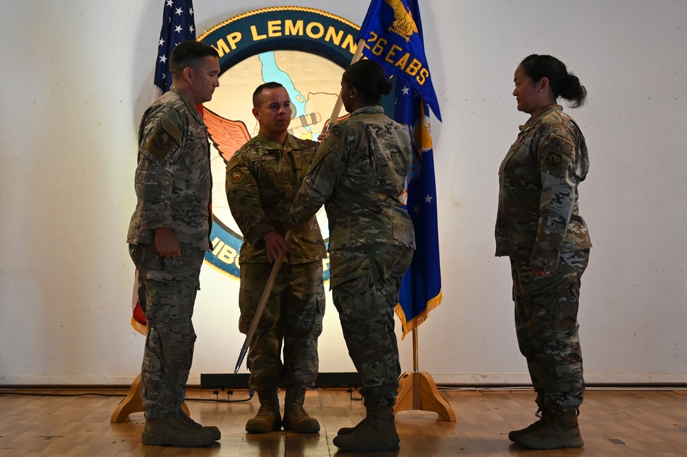 726th Expeditionary Air Base Squadron welcomes new commander