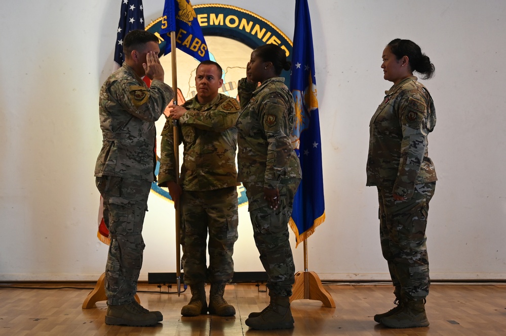 726th Expeditionary Air Base Squadron welcomes new commander