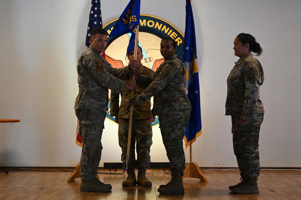 726th Expeditionary Air Base Squadron welcomes new commander