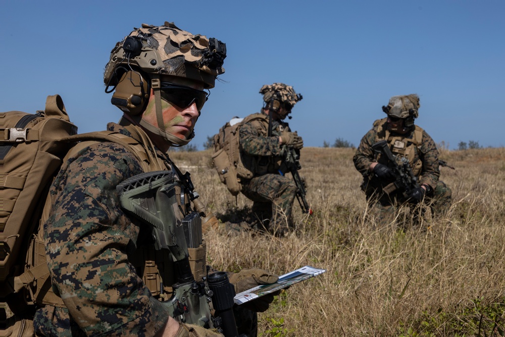 Marines of BLT 1/4 Conduct a Helo Raid Exercise