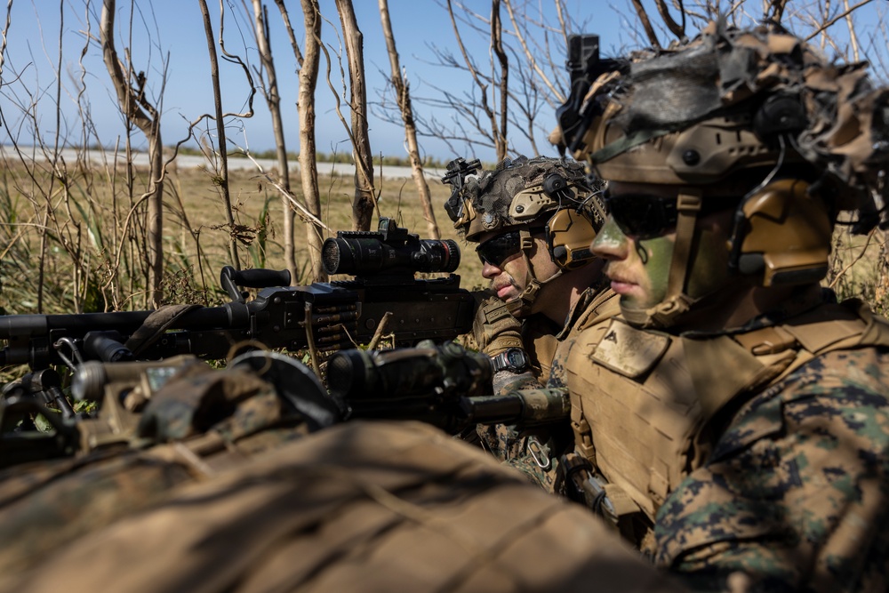 Marines of BLT 1/4 Conduct a Helo Raid Exercise