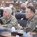 Commander, U.S 7th Fleet Receives a combined brief on Naval Operations in and round Korea