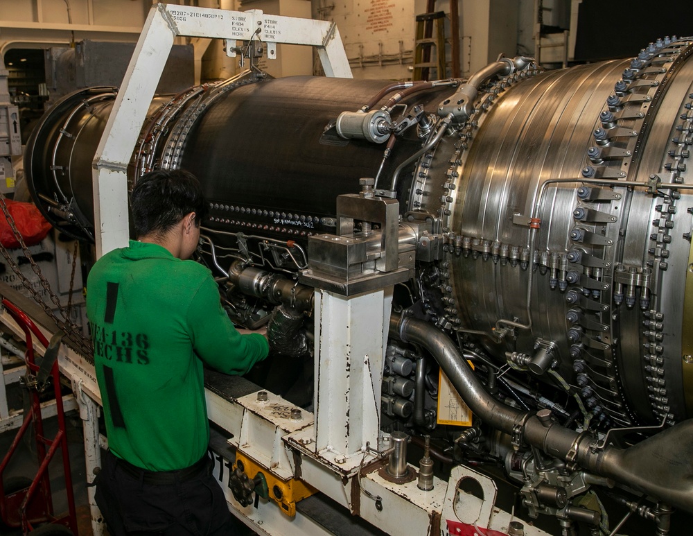 Daily Operations Aboard USS George H.W. Bush (CVN 77)