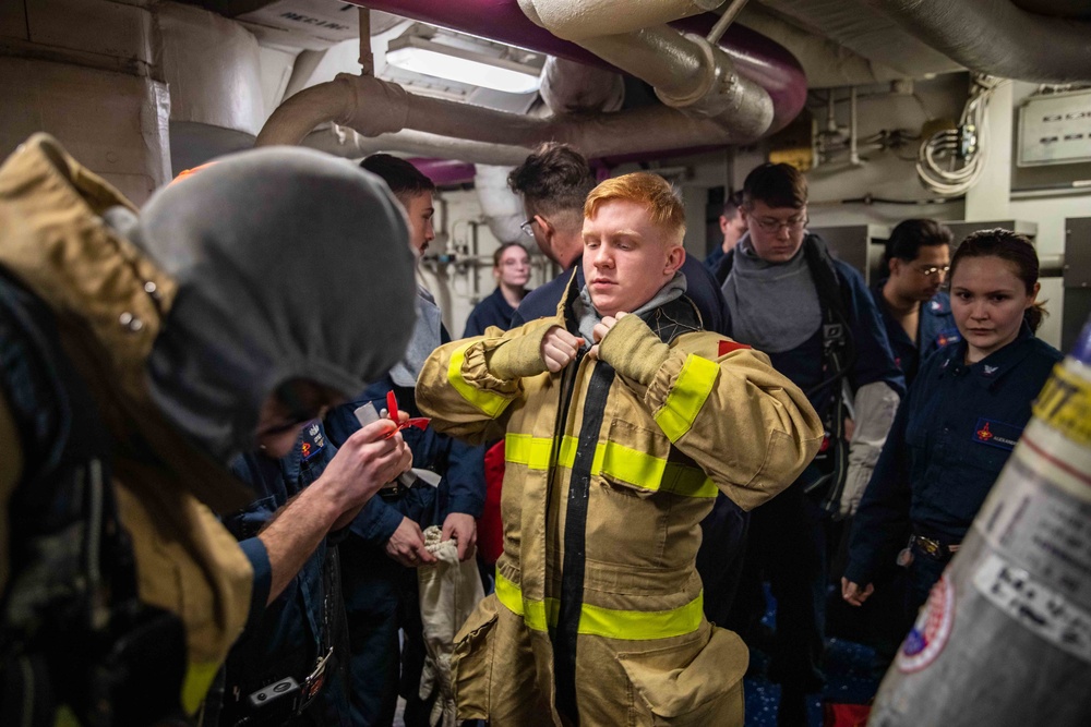 Daily Operations Aboard USS George H.W. Bush (CVN 77)