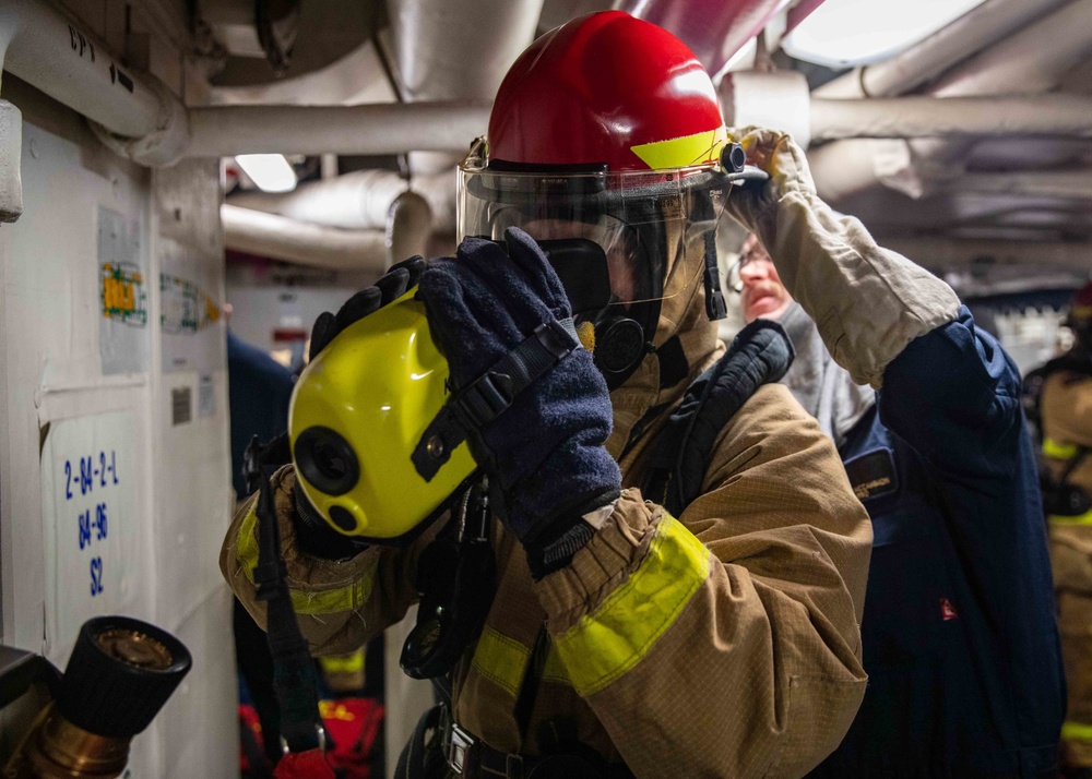 Daily Operations Aboard USS George H.W. Bush (CVN 77)