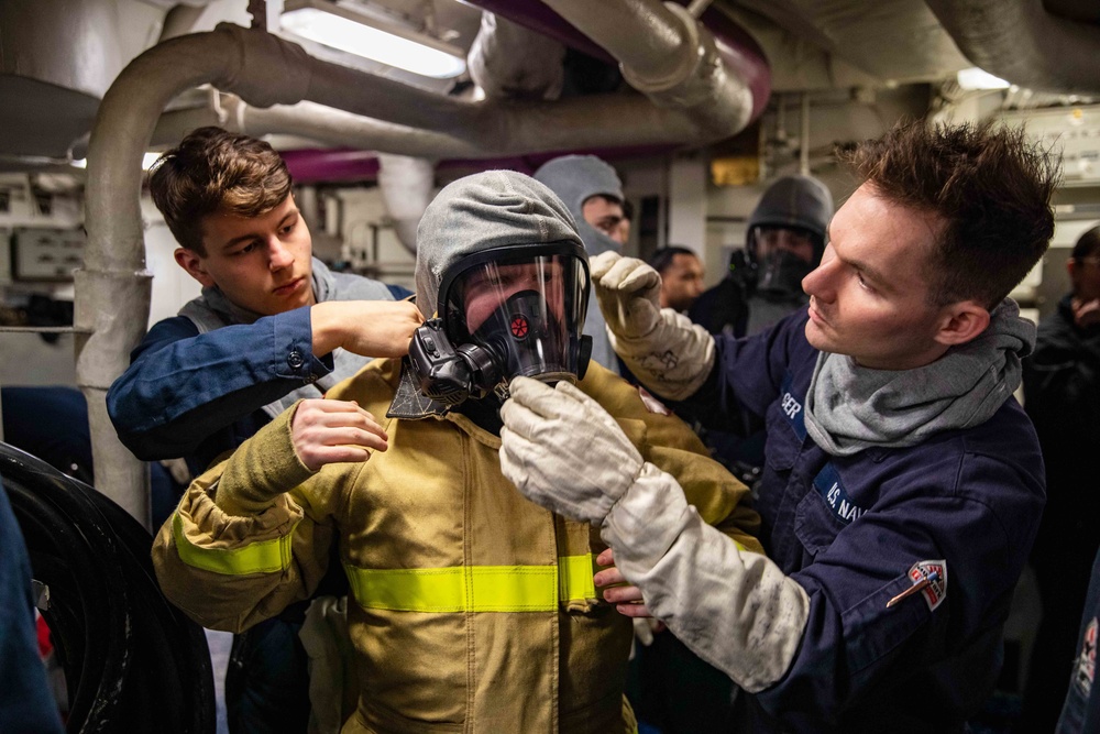 Daily Operations Aboard USS George H.W. Bush (CVN 77)