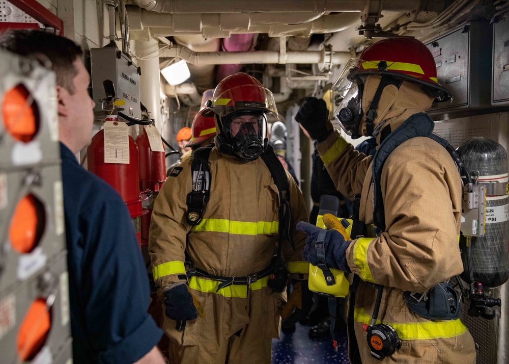 Daily Operations Aboard USS George H.W. Bush (CVN 77)