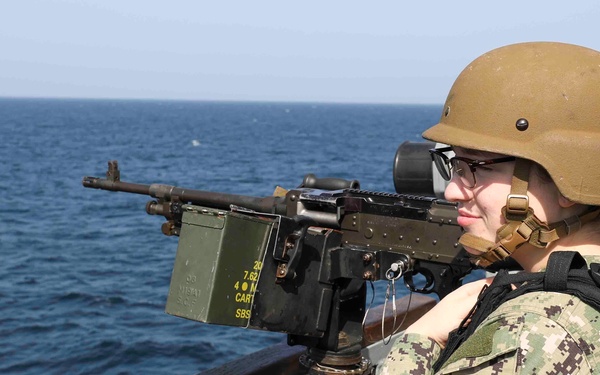 Truxtun Tranits the Bab Al-Mandeb