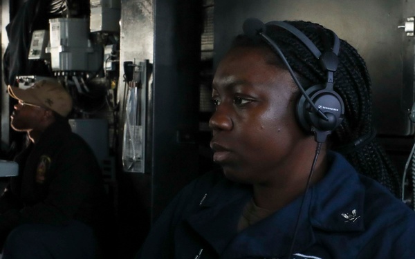 Truxtun Tranits the Bab Al-Mandeb