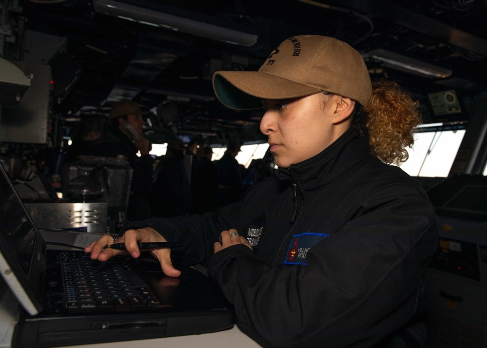 USS George H.W. Bush (CVN 77) Arrives in Piraeus, Greece