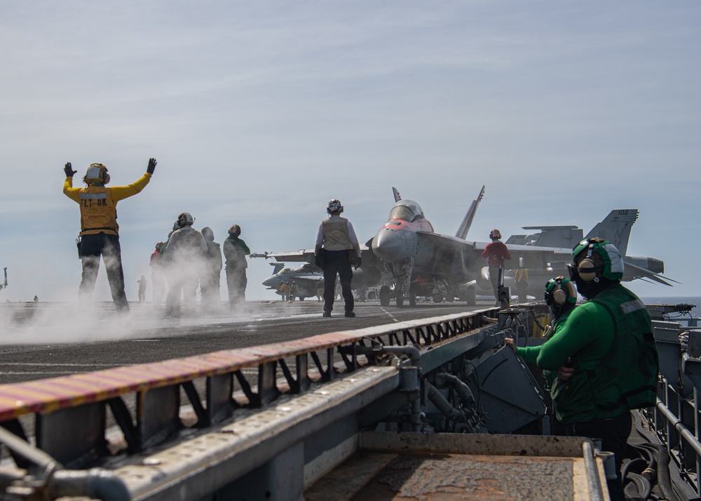 Nimitz Conducts Flight Ops