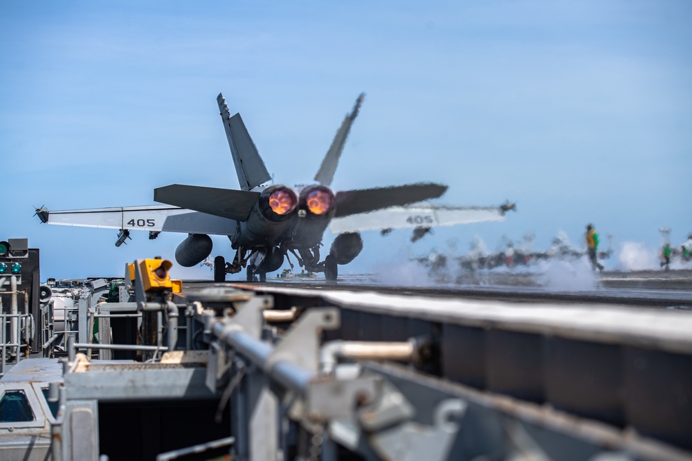 Nimitz Conducts Flight Ops