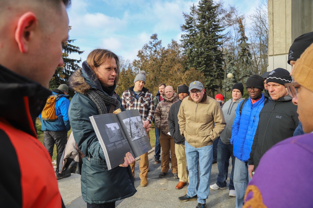V Corps Forward Soldiers visit site of World War II Battle of Poznan