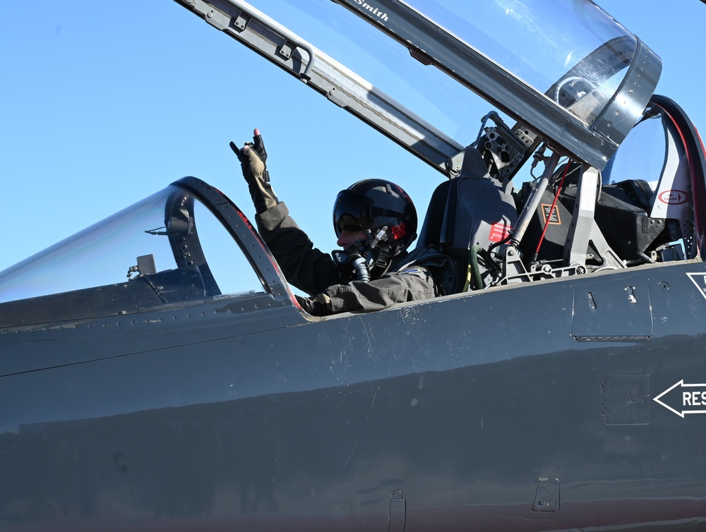 Colonel Mathew Calhoun FINI Flight