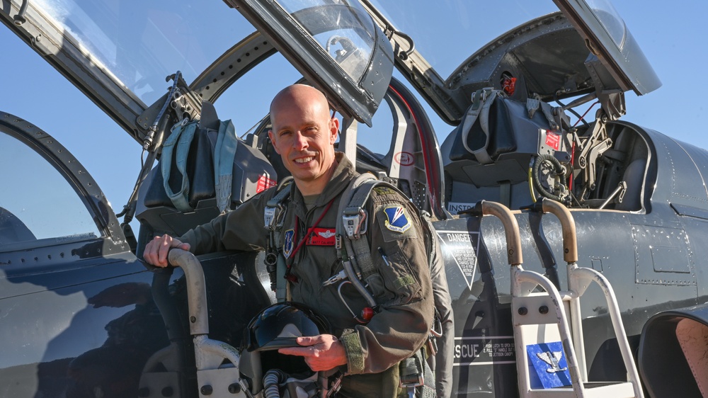 Colonel Mathew Calhoun FINI Flight