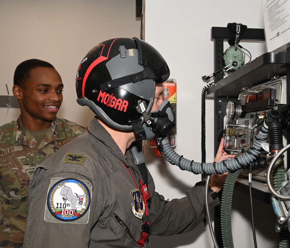 Colonel Mathew Calhoun FINI Flight