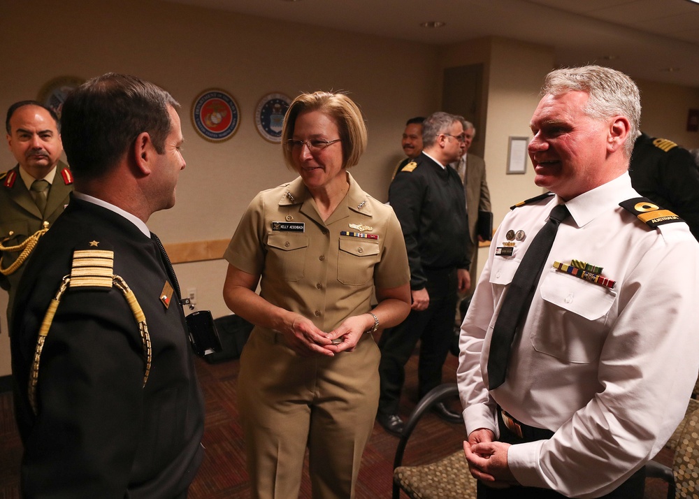 Vice Adm. Kelly Aeschbach, commander, Naval Information Forces, discusses Navy Information Warfare missions and priorities ...