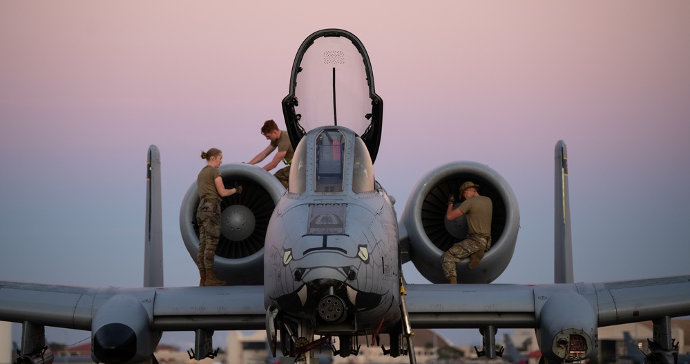 Sun sets on Blacksnake A-10's - mission complete