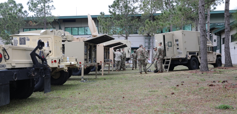 53d Infantry Brigade Combat Team's (IBCT) Signal Exercise