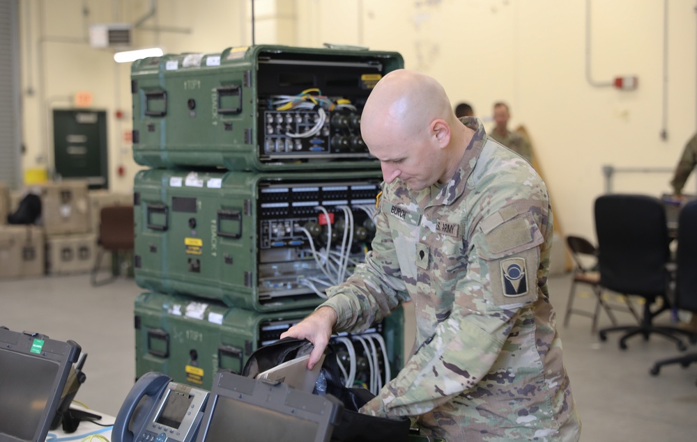 53d Infantry Brigade Combat Team's (IBCT) Signal Exercise