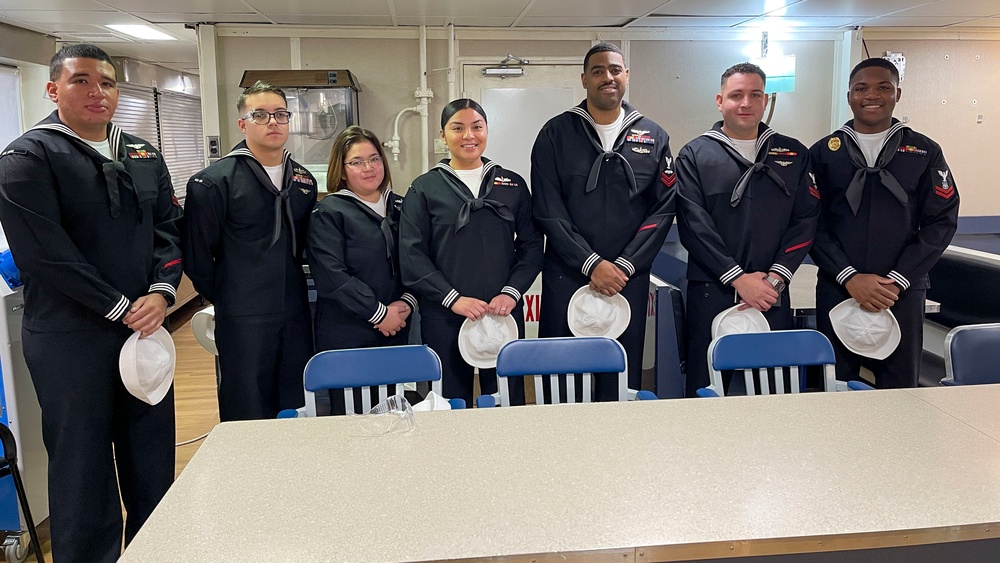 USS Essex Conducts Sailor of the Quarter boards