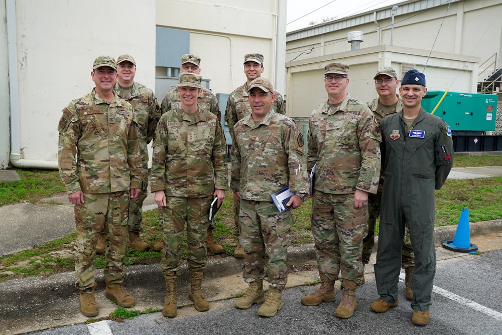 Lt. Gen. Lauderback visits 350th SWW