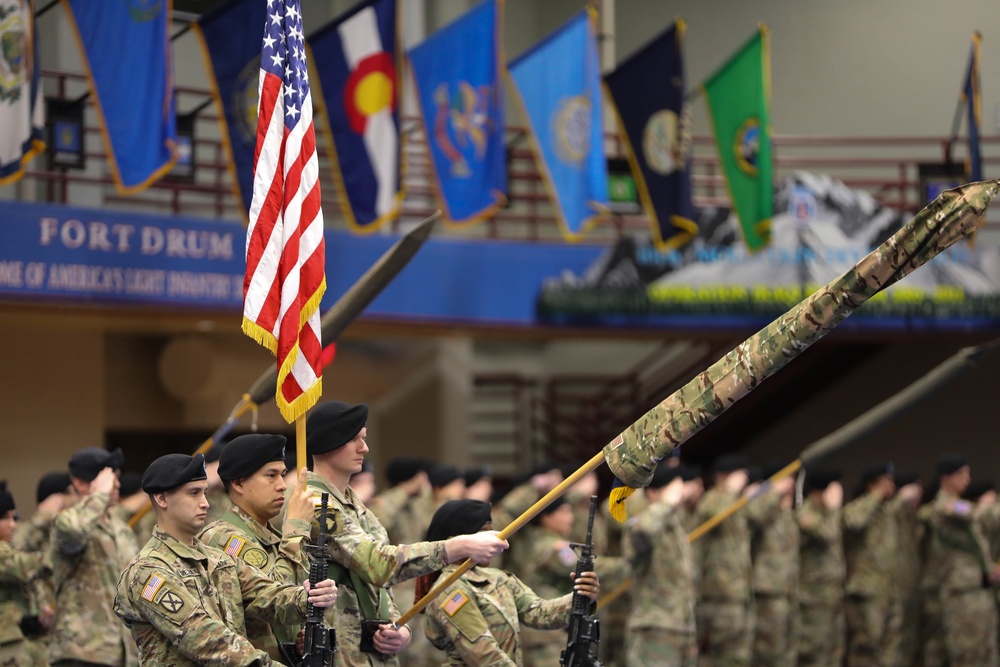 1BCT Uncasing Ceremony