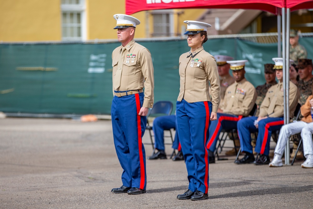 Echo Company Change of Command