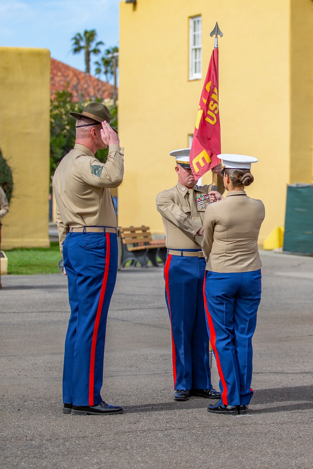 Echo Company Change of Command