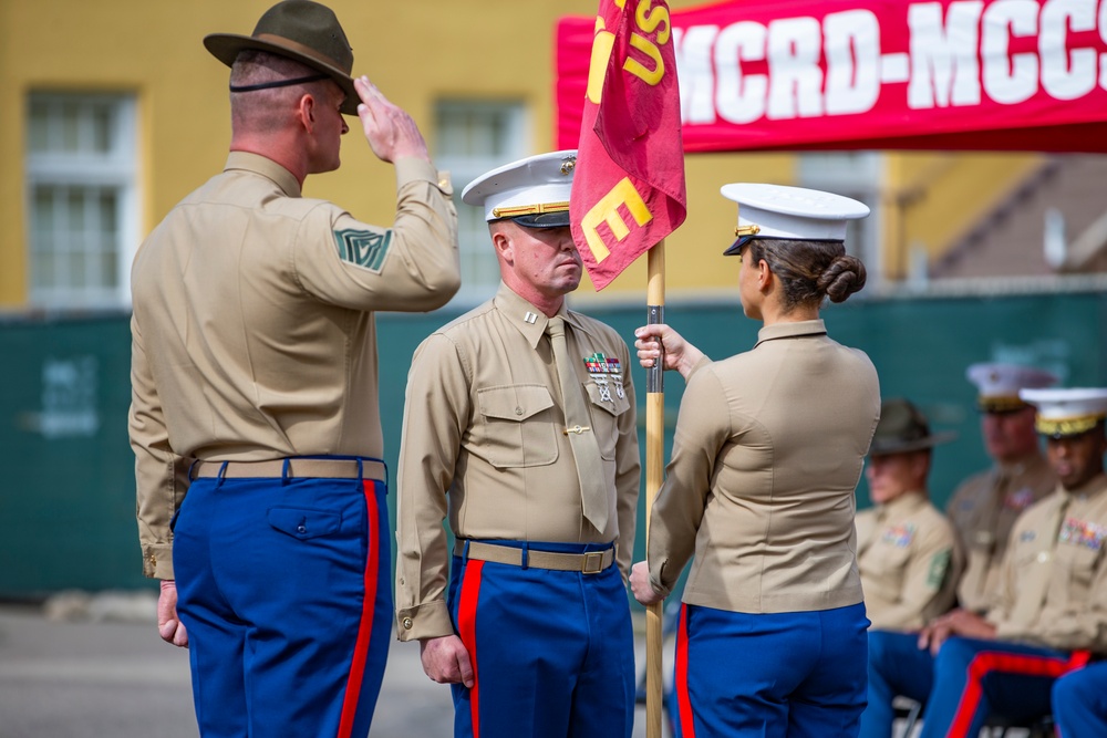 Echo Company Change of Command