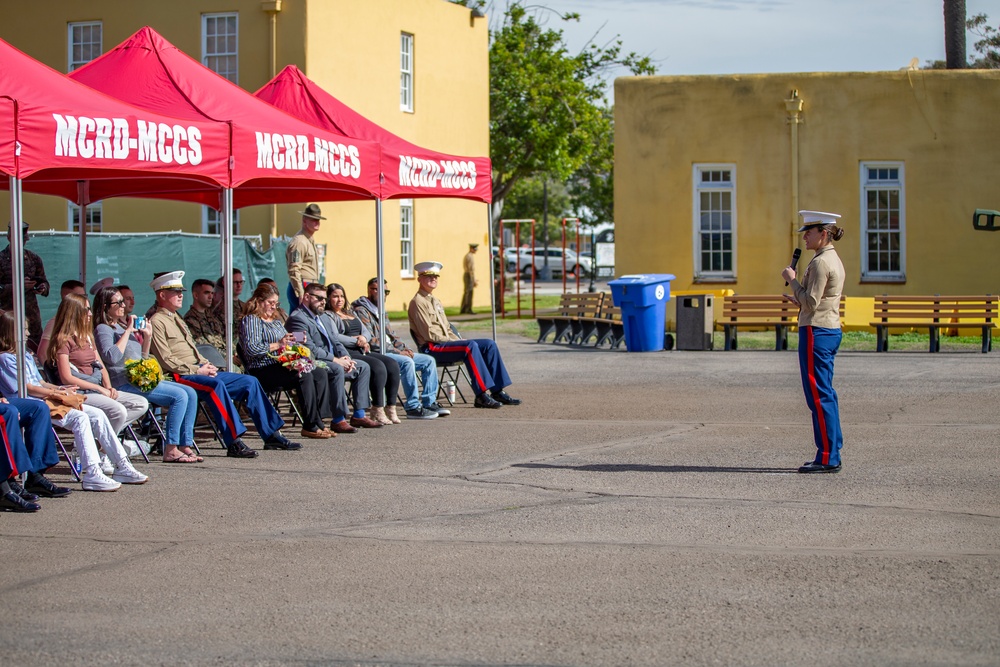 Echo Company Change of Command