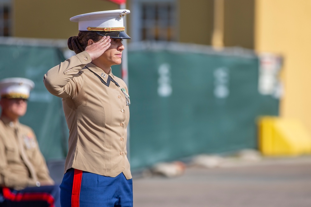 Echo Company Change of Command