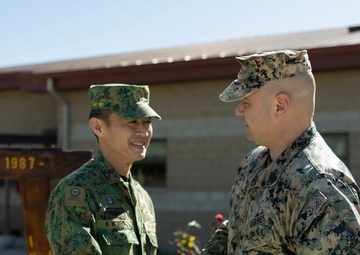 SOI-West welcomes Sergeant Major of the Singapore Army