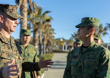 SOI-West welcomes Sergeant Major of the Singapore Army