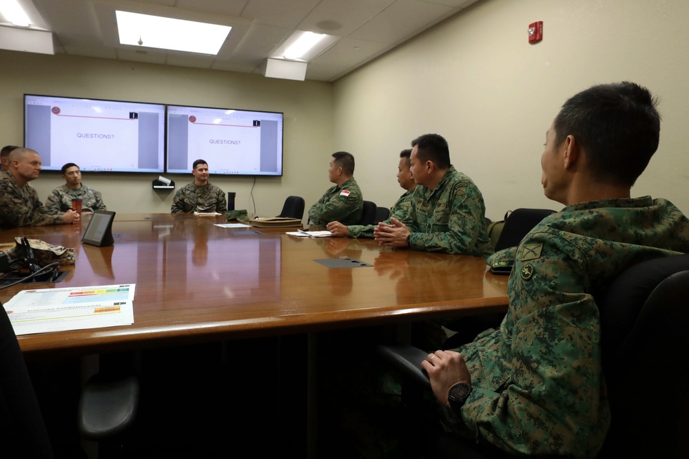 SOI-West welcomes Sergeant Major of the Singapore Army