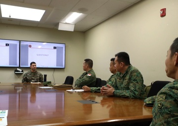 SOI-West welcomes Sergeant Major of the Singapore Army