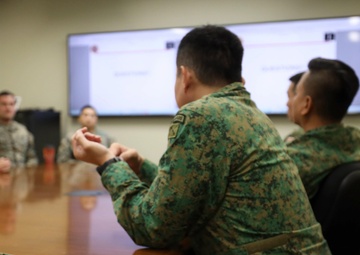 SOI-West welcomes Sergeant Major of the Singapore Army