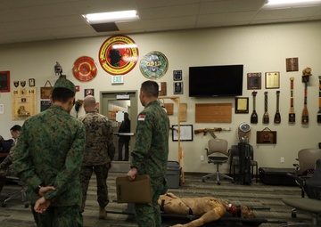 SOI-West welcomes Sergeant Major of the Singapore Army