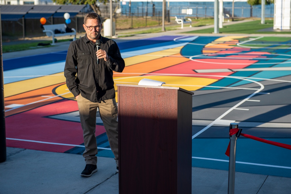 Project Backboard Basketball Court Unveiled