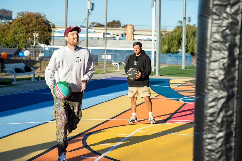 Project Backboard Basketball Court Unveiled