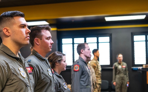 Air Medal Ceremony MOOSE 83 Air Medals