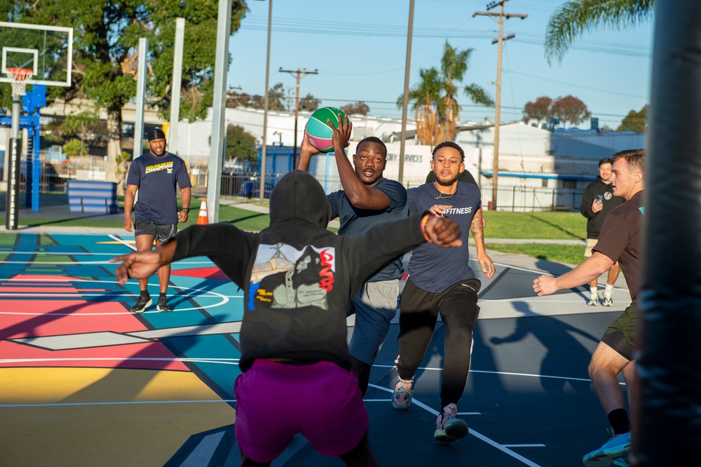 Project Backboard Basketball Court Unveiled