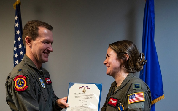 Air Medal Ceremony MOOSE 83 Air Medals