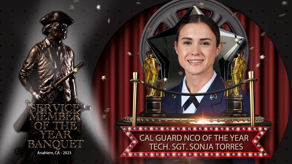 Hollywood Guard star Airmen keep shining at the 2022 California Service Member of the Year awards banquet