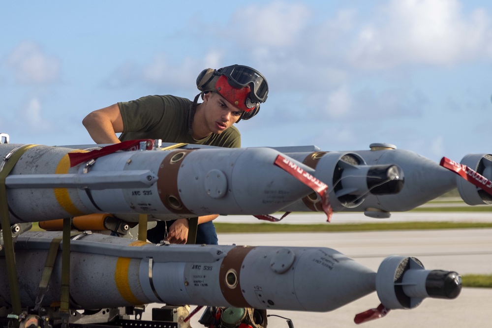 VMFA-312 is Locked and Loaded in Guam