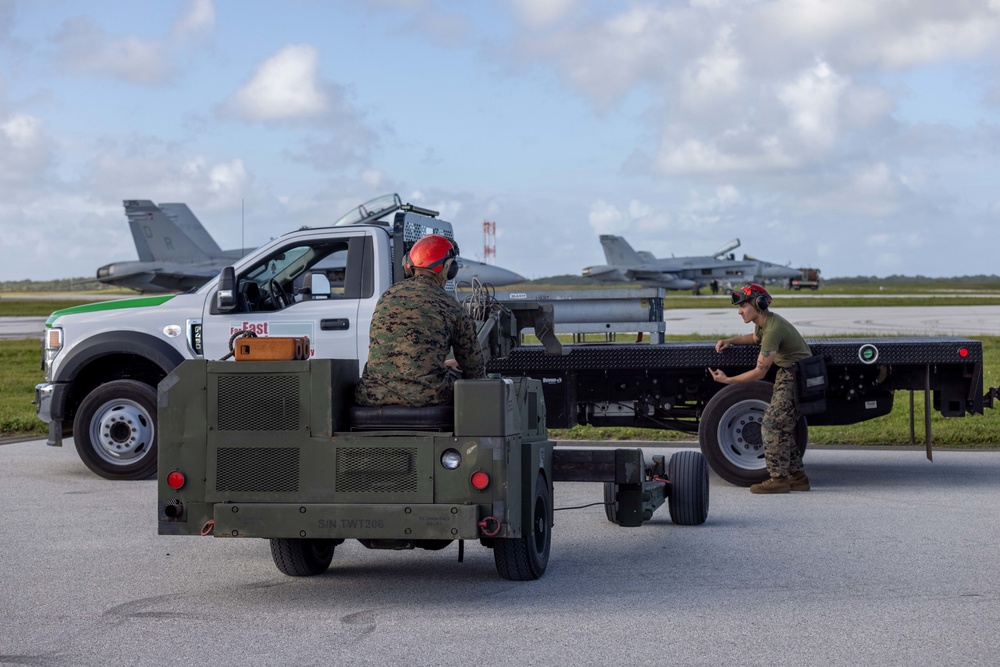 VMFA-312 is Locked and Loaded in Guam