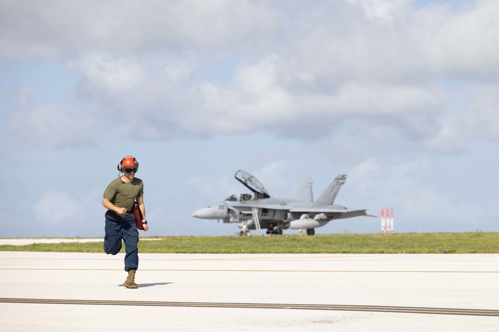 VMFA-312 is Locked and Loaded in Guam